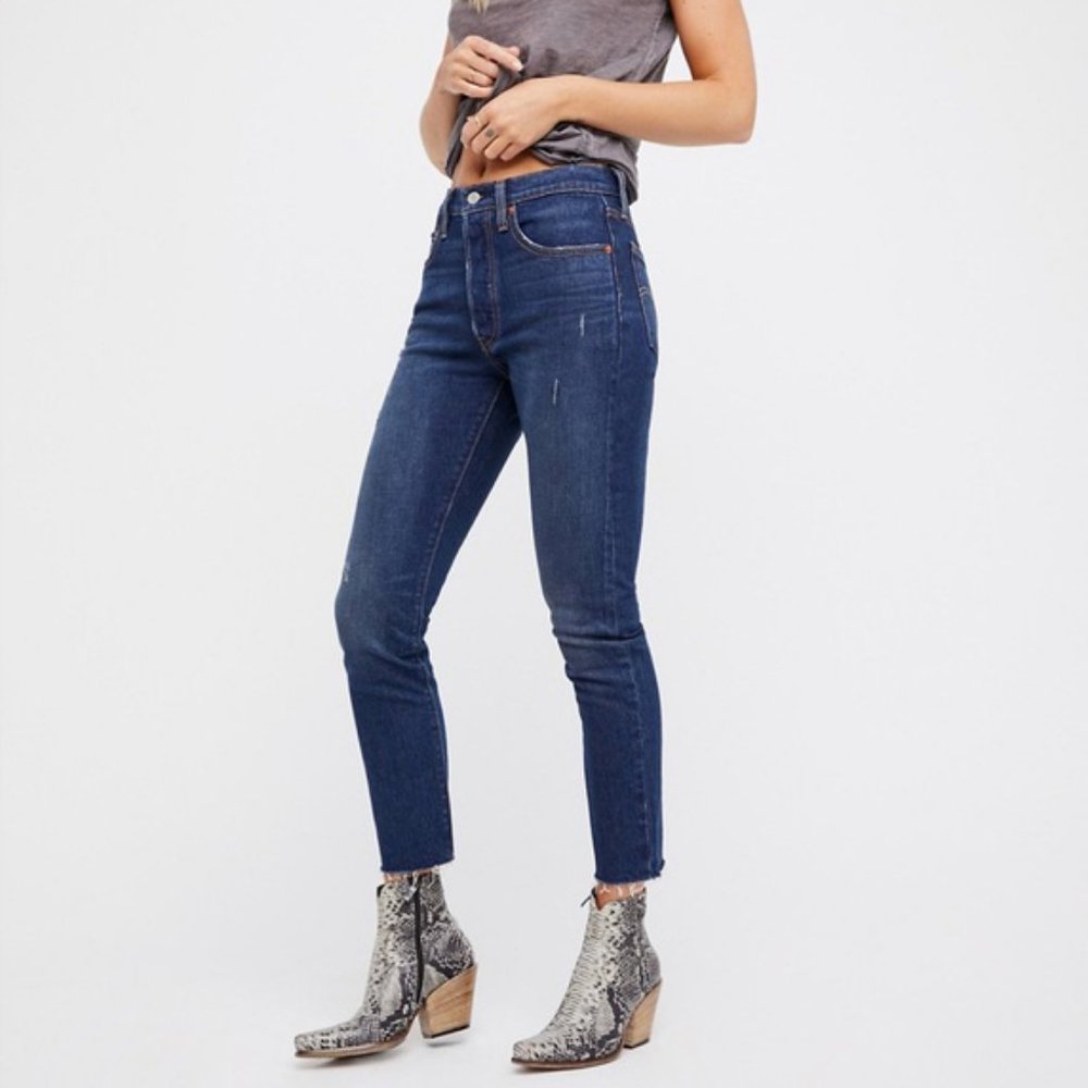 Levi's 501 Skinny Jeans Song for Forever 27 NWOT